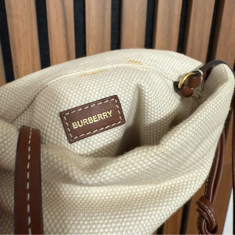 Burberry Canvas Crossbody Bag - Picture 7 of 9
